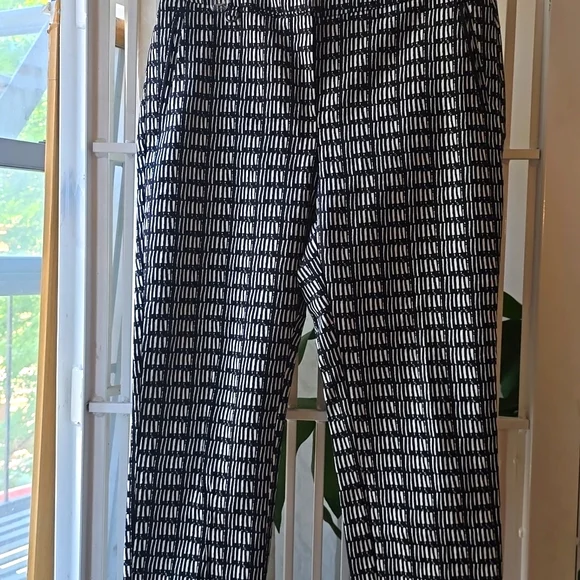 Adrianna Papell Printed Kate Fit Cigarette Pants Bundle - Picture 4 of 12